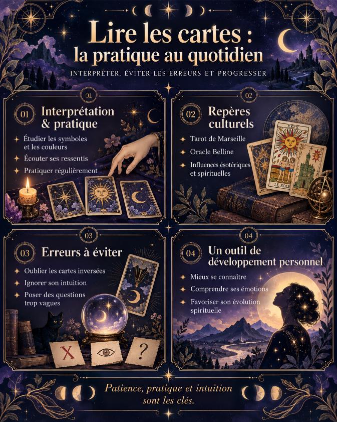 comment lire carte tarot
